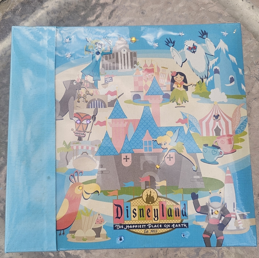 Disneyland Blue Folder
